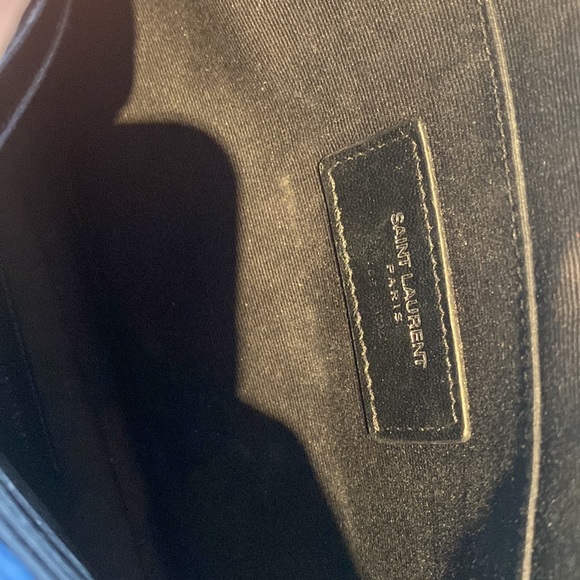 Saint Laurent YSL monogram wristlet, quilted pouch wallet - Picture 5 of 7